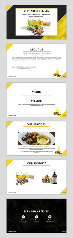 PowerPoint Design by pb for SI Pharma Pte Ltd  | Design #28694597