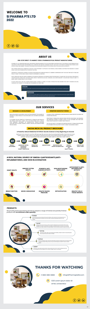 PowerPoint Design by pb for SI Pharma Pte Ltd  | Design: #28694599
