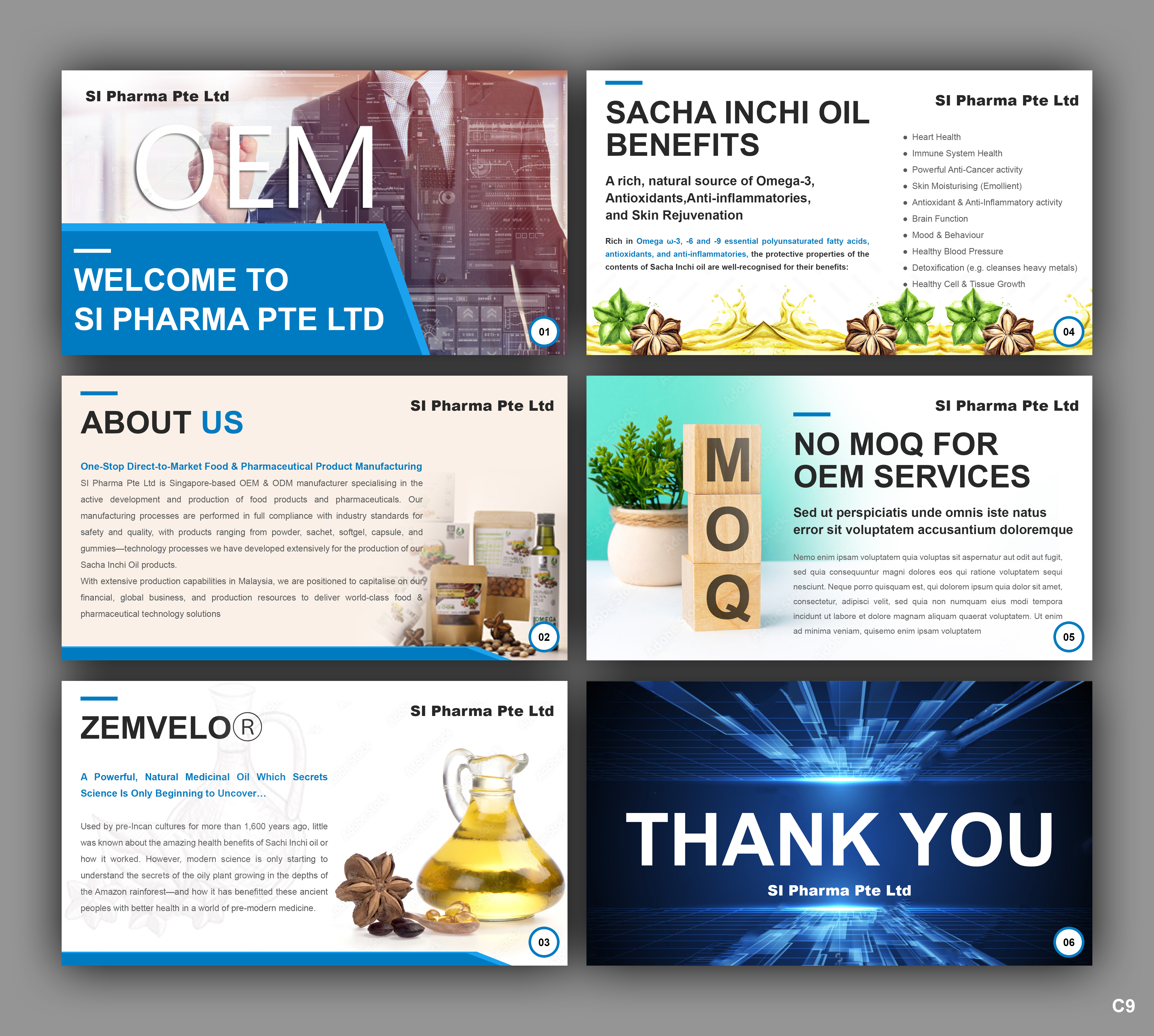 PowerPoint Design by pb for SI Pharma Pte Ltd  | Design #28694601