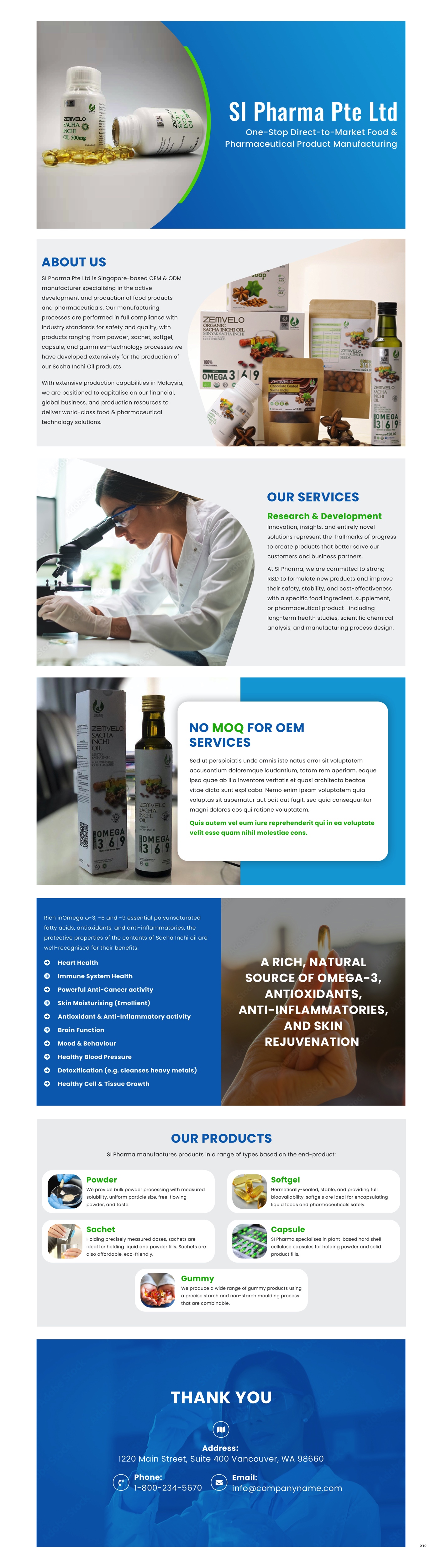 PowerPoint Design by pb for SI Pharma Pte Ltd  | Design #28695529