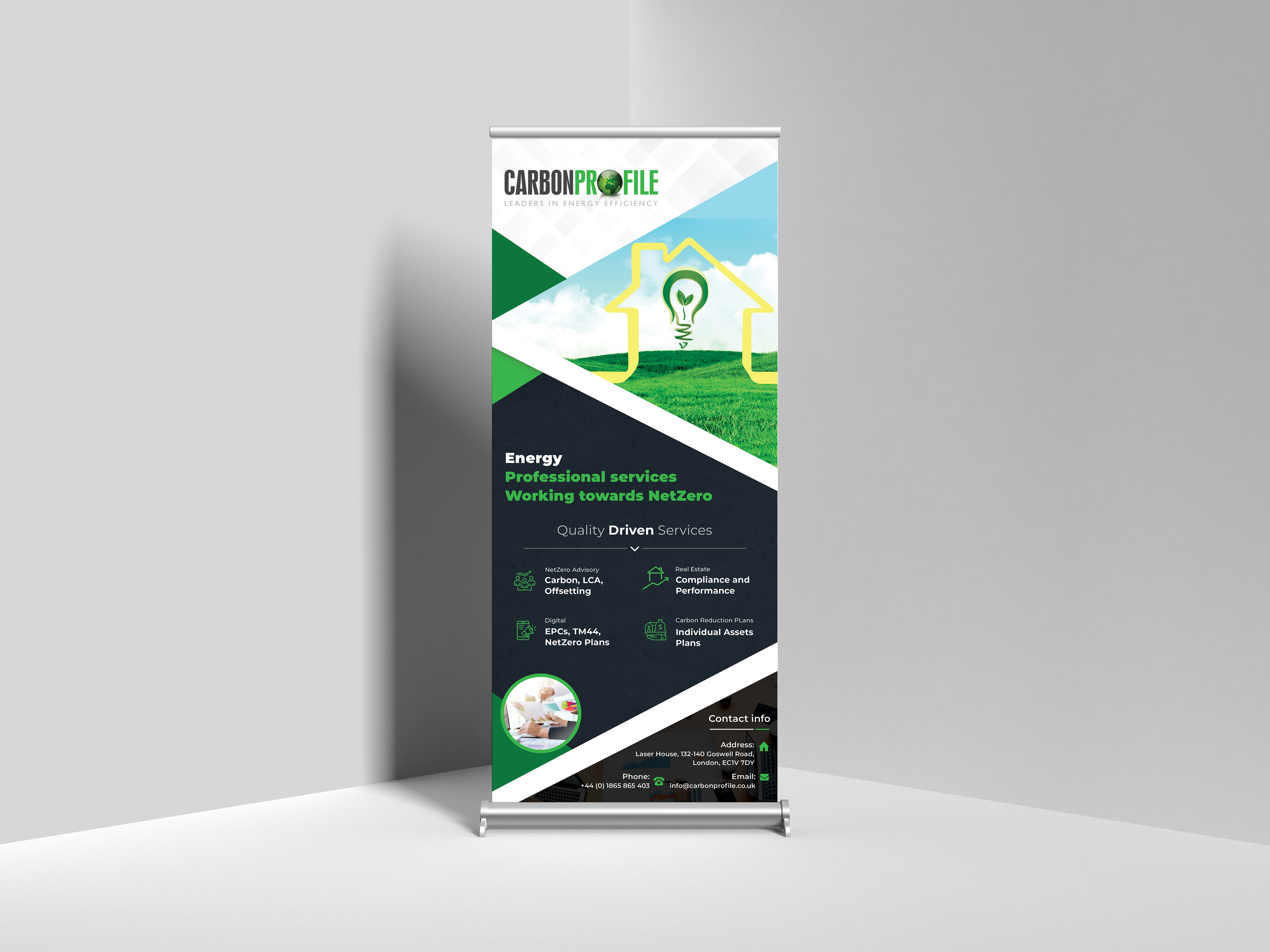Banner-Design von Pd Work für Carbon Profile Ltd | Design #28688065