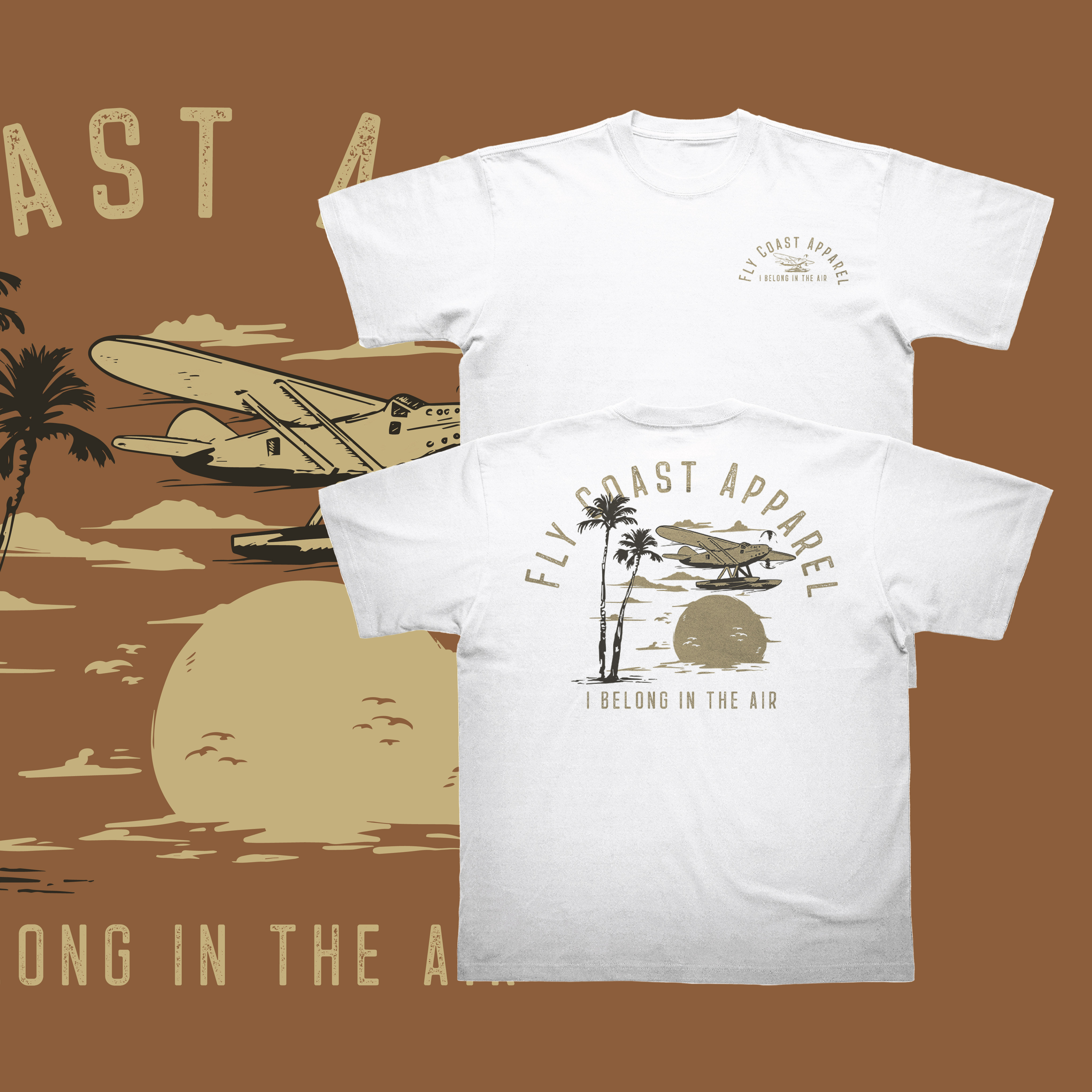 T-shirt Design by Rifqi 7 for Fly Coast Apparel | Design #28709918