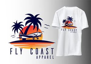 T-shirt Design by katan_designs for Fly Coast Apparel | Design: #28750857