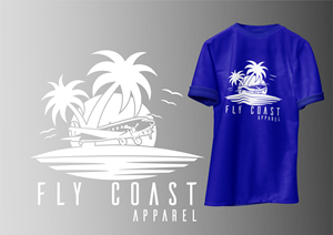 T-shirt Design by katan_designs for Fly Coast Apparel | Design: #28756125