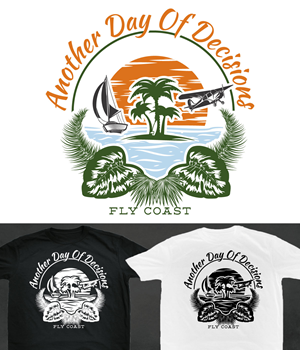 T-shirt Design by SpaGGy for Fly Coast Apparel | Design: #28718993