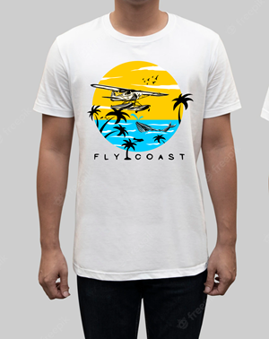 T-shirt Design by Foulanan Design for Fly Coast Apparel | Design: #28696874