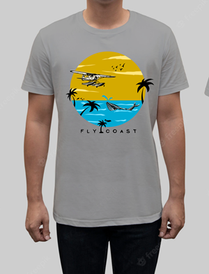 T-shirt Design by Foulanan Design for Fly Coast Apparel | Design: #28713834