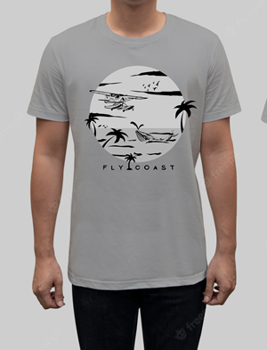 T-shirt Design by Foulanan Design for Fly Coast Apparel | Design: #28751114