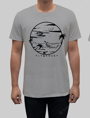 T-shirt Design by Foulanan Design for Fly Coast Apparel | Design: #28751182