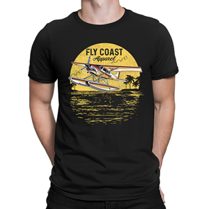 T-shirt Design by Monica Frieda for Fly Coast Apparel | Design: #28694410