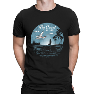 T-shirt Design by Monica Frieda for Fly Coast Apparel | Design: #28703644