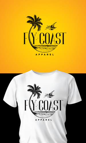 T-shirt Design by ally designs for Fly Coast Apparel | Design: #28707328