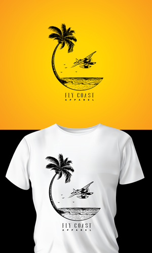 T-shirt Design by ally designs for Fly Coast Apparel | Design: #28718407