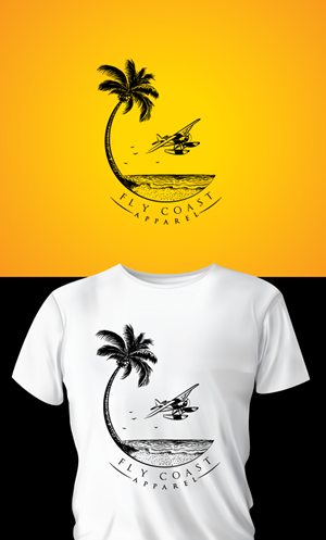 T-shirt Design by ally designs for Fly Coast Apparel | Design: #28718408