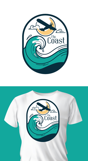 T-shirt Design by ally designs for Fly Coast Apparel | Design: #28742158