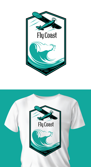 T-shirt Design by ally designs for Fly Coast Apparel | Design: #28742159
