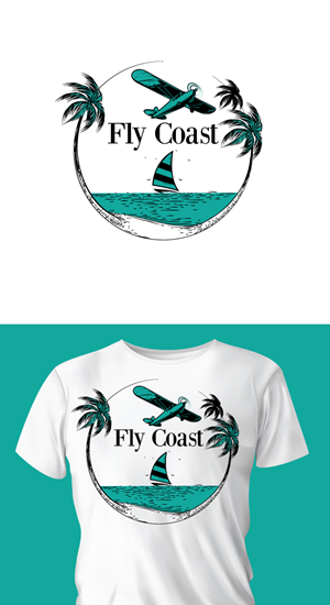 T-shirt Design by ally designs for Fly Coast Apparel | Design: #28752521