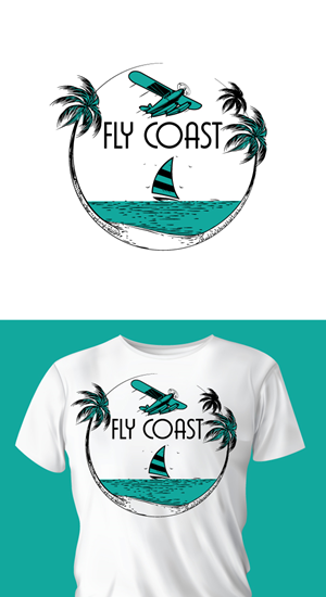 T-shirt Design by ally designs for Fly Coast Apparel | Design: #28752522