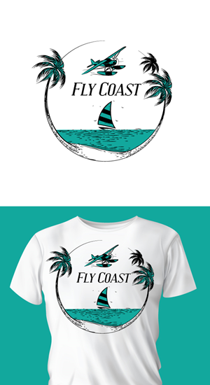 T-shirt Design by ally designs for Fly Coast Apparel | Design: #28752523