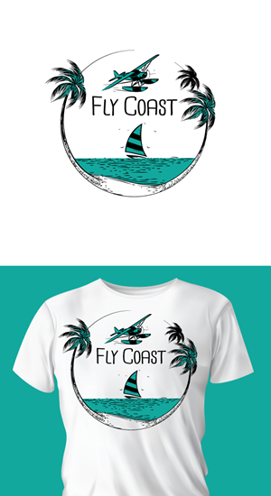 T-shirt Design by ally designs for Fly Coast Apparel | Design: #28752525