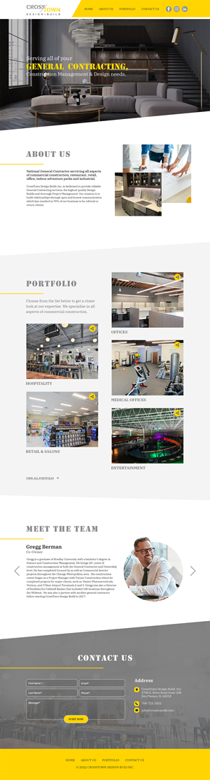 Web Design by MAHABA for Crosstown Design Build | Design: #28696426