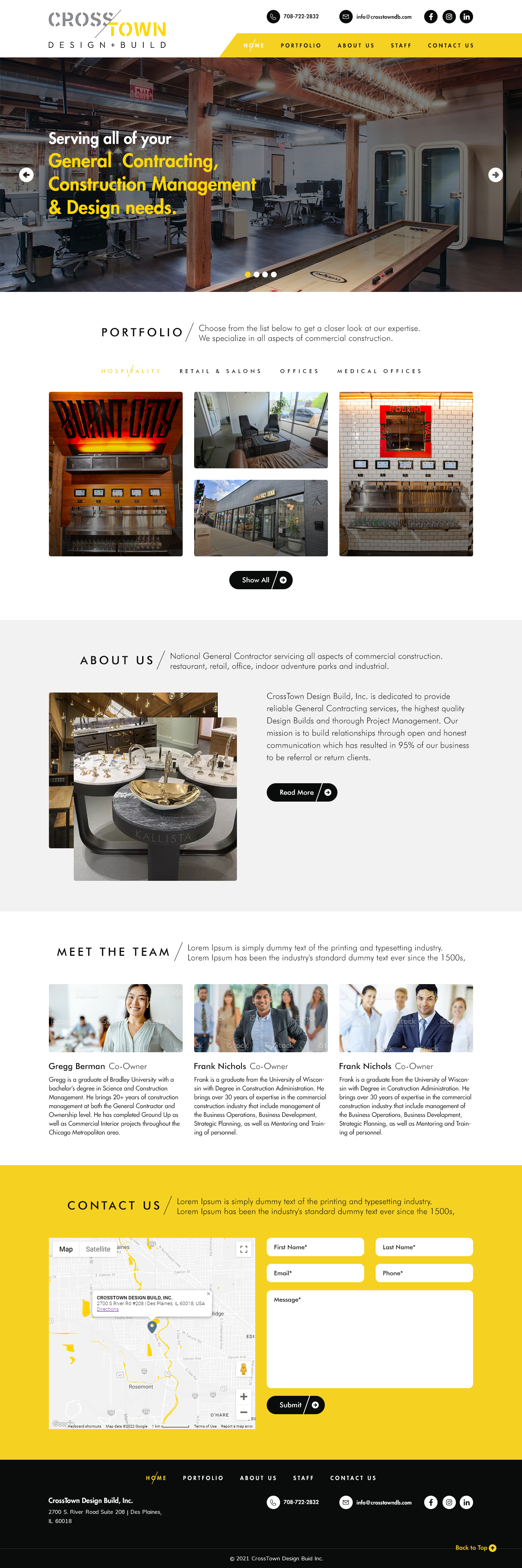 Web Design by Pooja L for Crosstown Design Build | Design #28713762