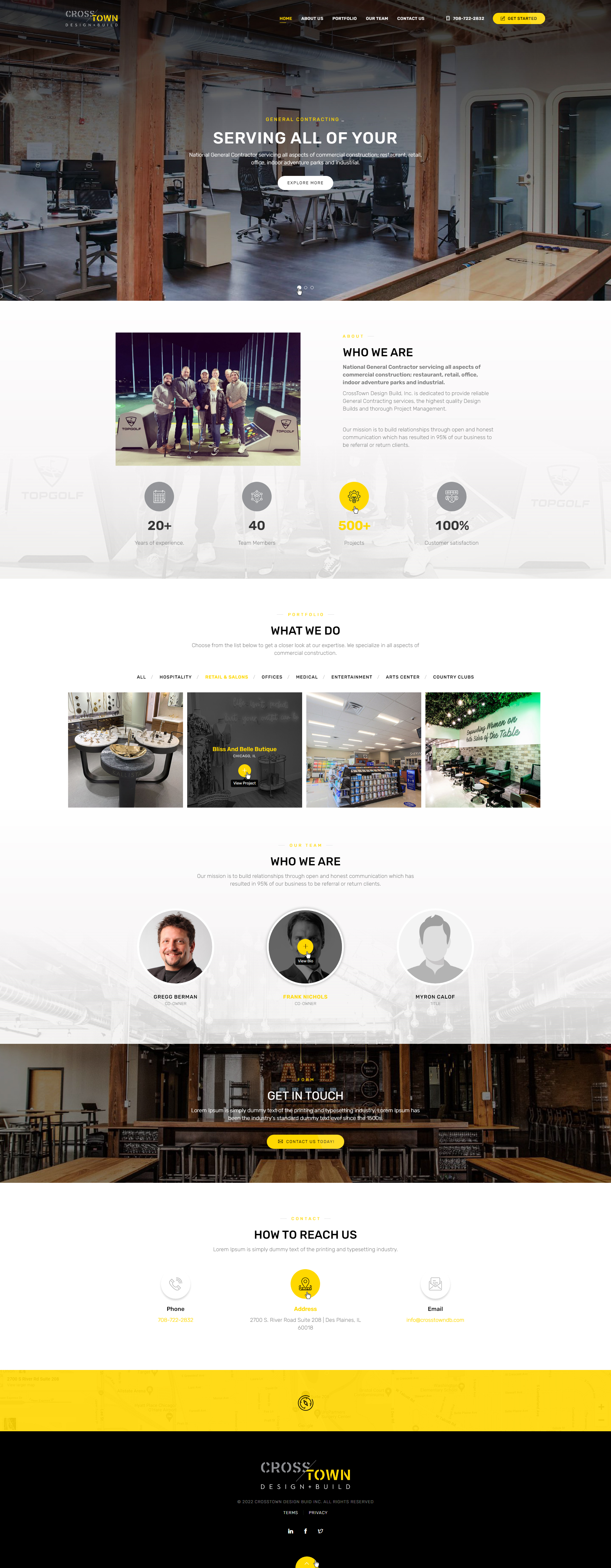 Web-Design von pkratica für Crosstown Design Build | Design #28687845