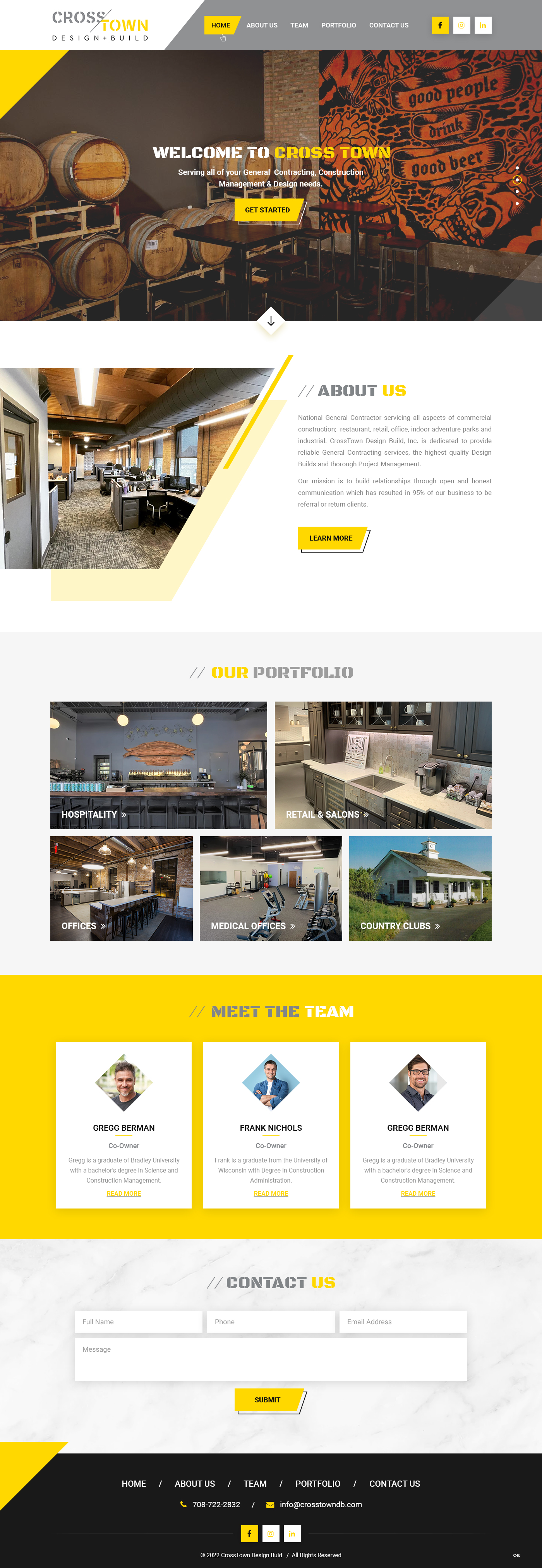 Web Design by pb for Crosstown Design Build | Design #28689061