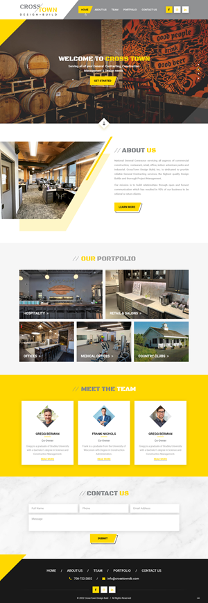 Web Design by pb for Crosstown Design Build | Design: #28689061