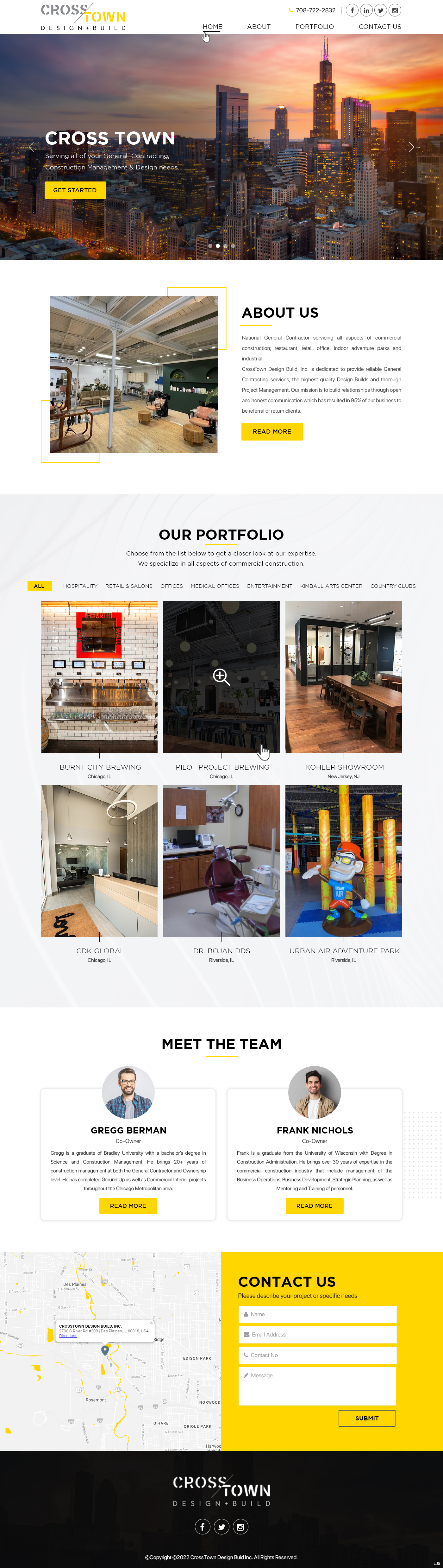 Web Design by pb for Crosstown Design Build | Design #28689062