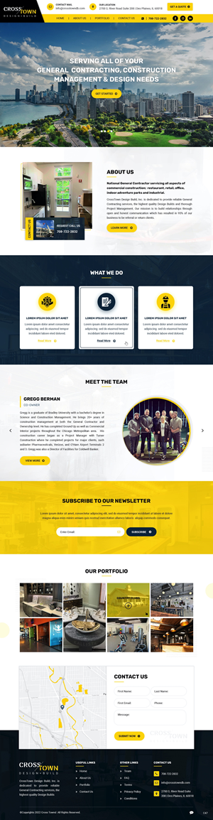 Web Design by pb for Crosstown Design Build | Design: #28689067