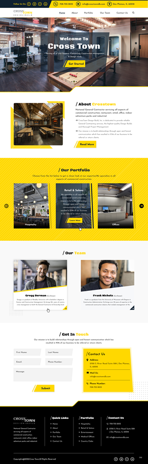 Web Design by pb for Crosstown Design Build | Design: #28689070