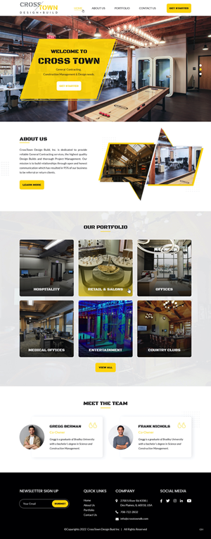 Web Design by pb for Crosstown Design Build | Design: #28689071