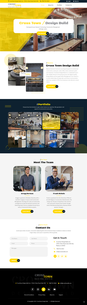 Web Design by pb for Crosstown Design Build | Design: #28689072