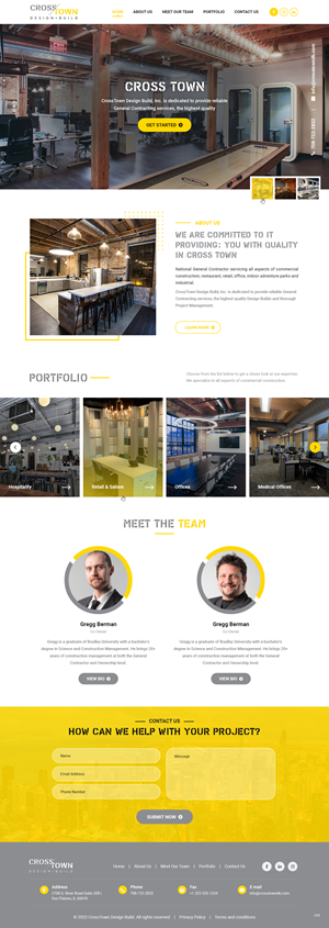 Web Design by pb for Crosstown Design Build | Design: #28694497