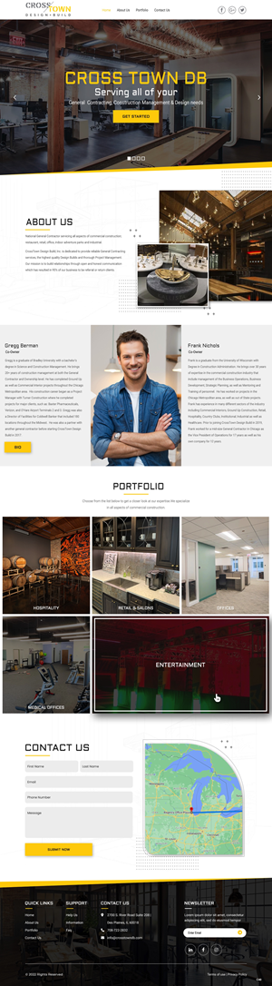 Web Design by pb for Crosstown Design Build | Design: #28694498