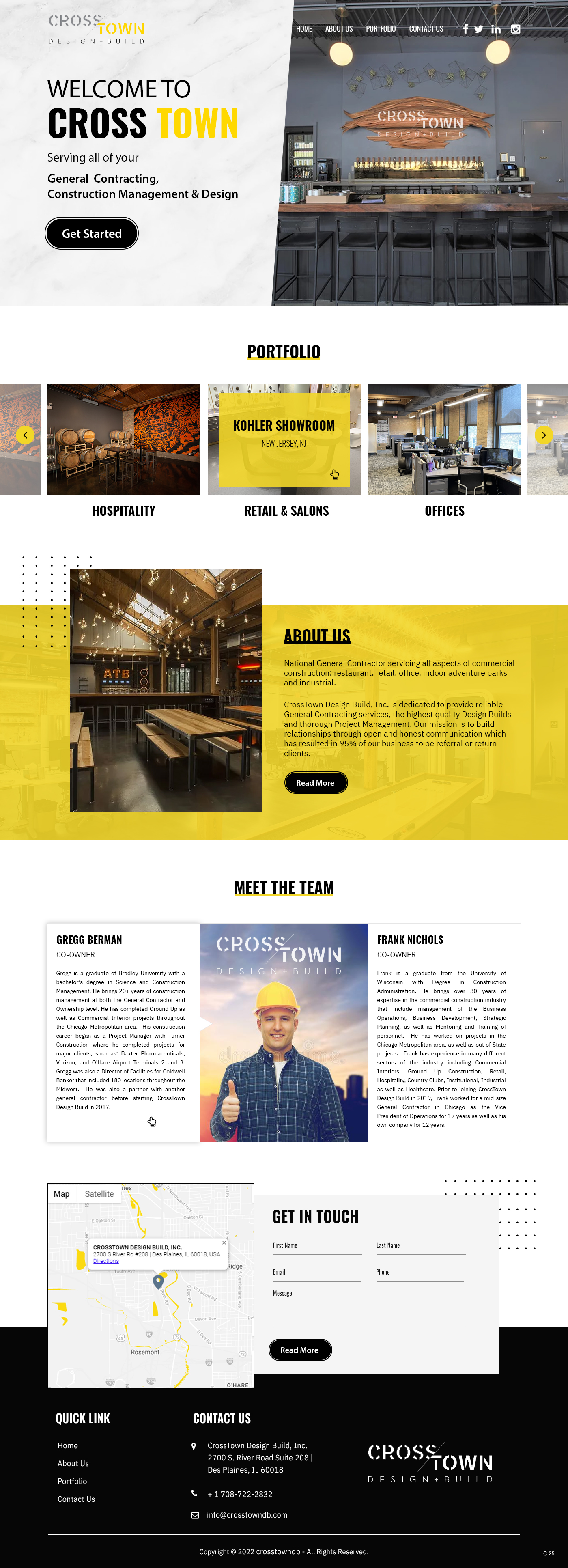 Web Design by pb for Crosstown Design Build | Design #28694499