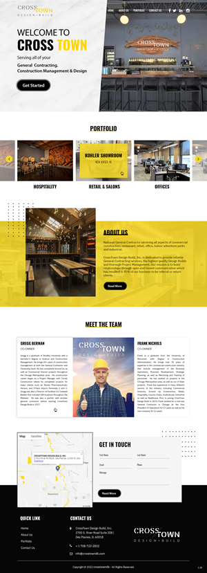 Web Design by pb for Crosstown Design Build | Design: #28694499