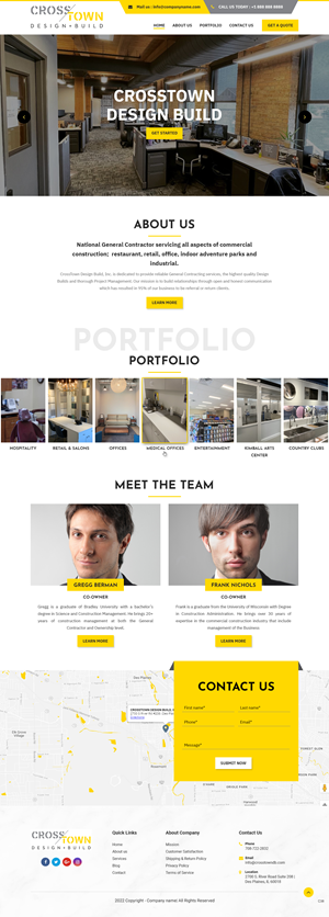 Web Design by pb for Crosstown Design Build | Design: #28694501
