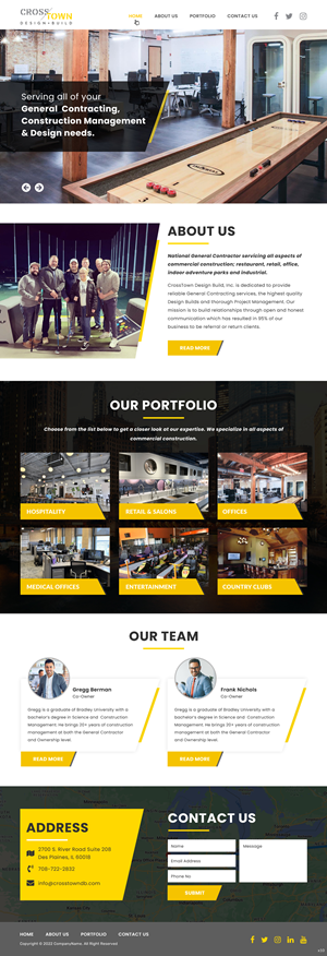 Web Design by pb for Crosstown Design Build | Design: #28694508