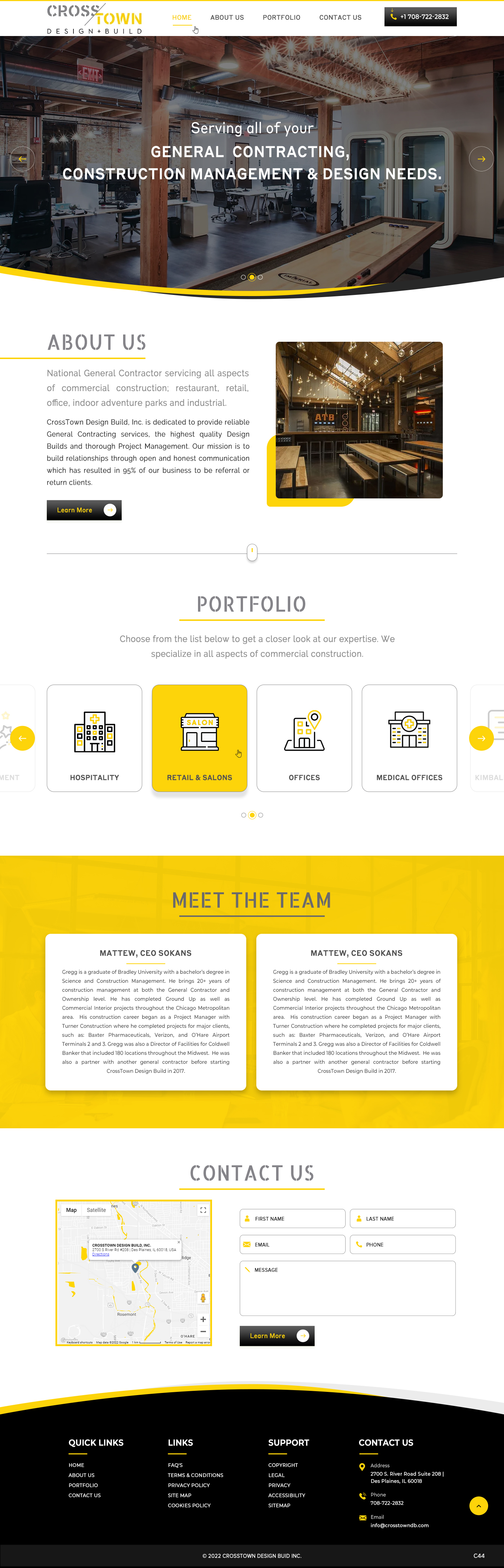 Web Design by pb for Crosstown Design Build | Design #28694510