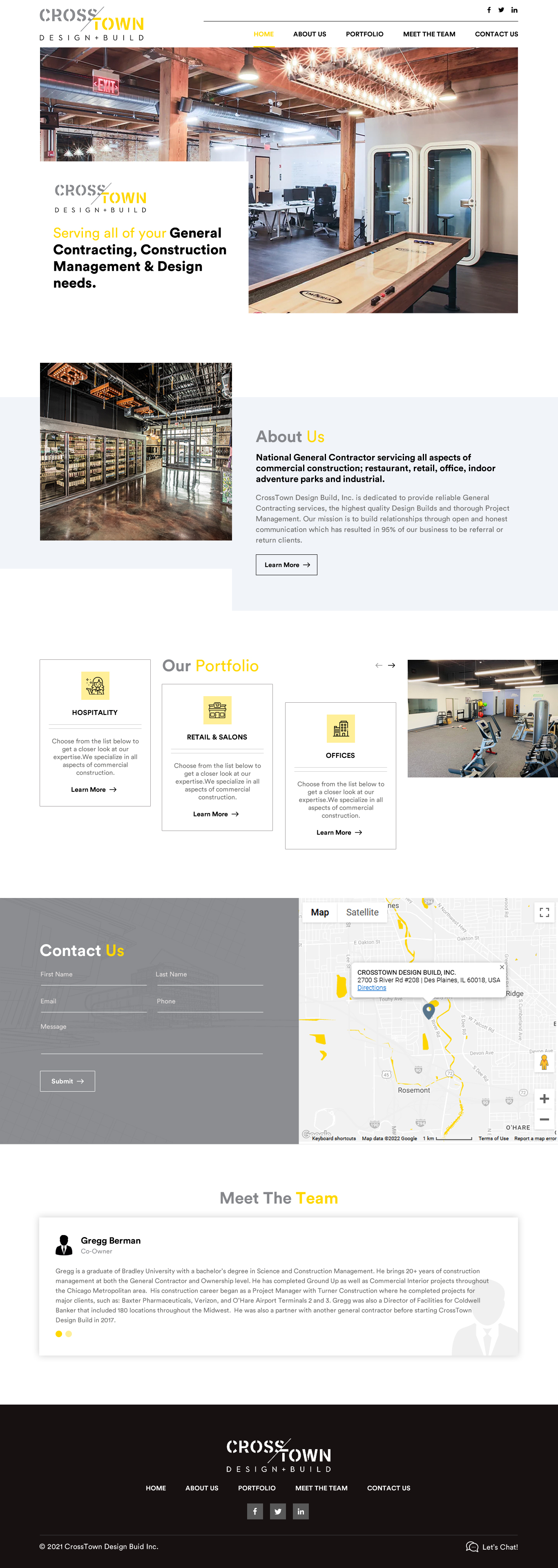 Web Design by Sujit Banerjee for Crosstown Design Build | Design #28687629
