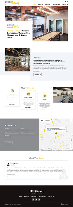 Web Design by Sujit Banerjee for Crosstown Design Build | Design: #28687629