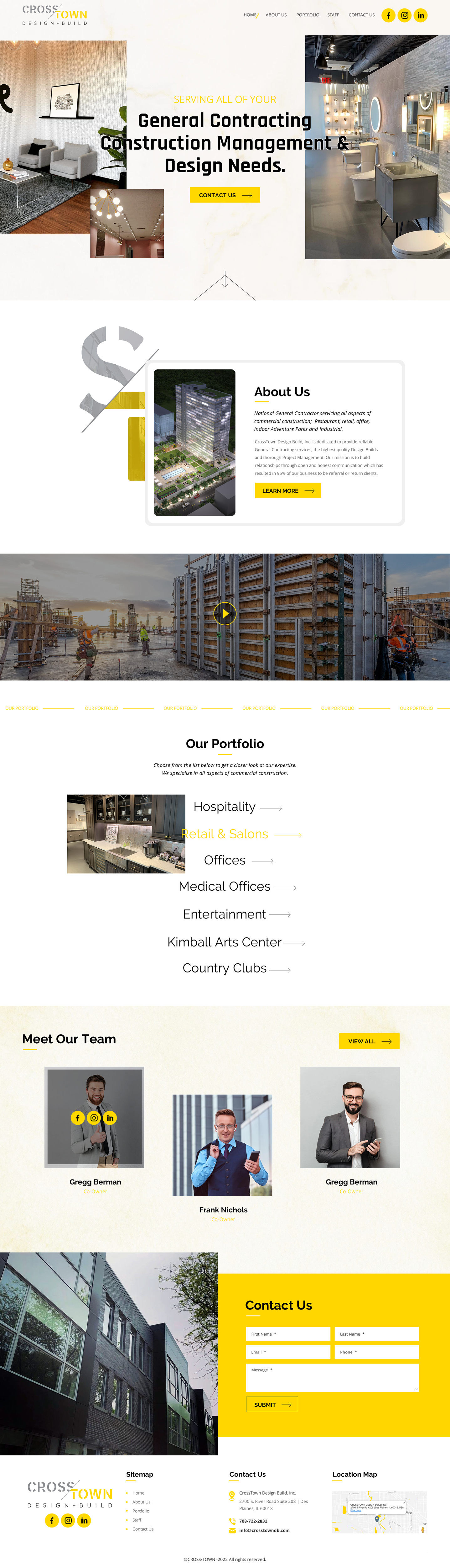 Web Design by rightway for Crosstown Design Build | Design #28700073