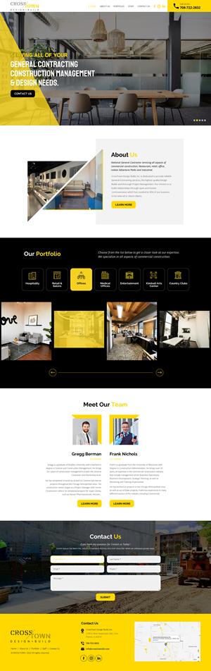Web Design by rightway for Crosstown Design Build | Design: #28700074