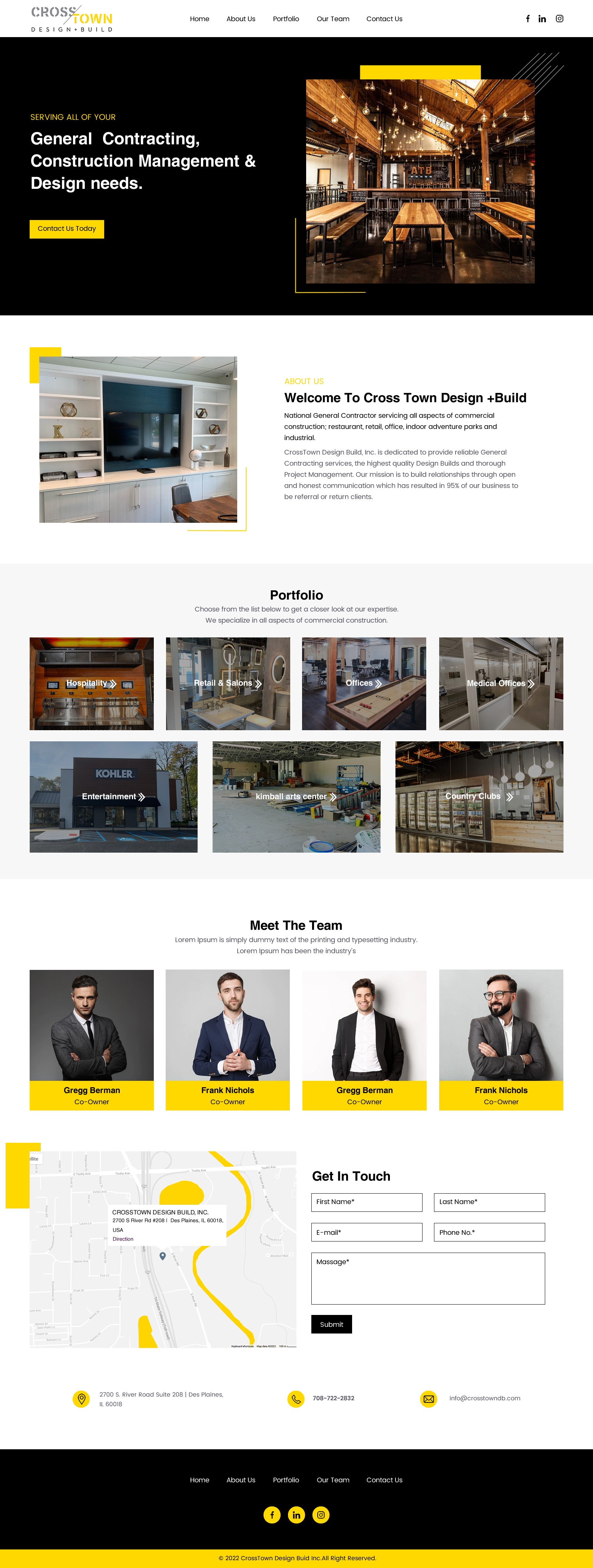 Web Design by rightway for Crosstown Design Build | Design #28700076
