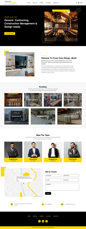 Web Design by rightway for Crosstown Design Build | Design: #28700076