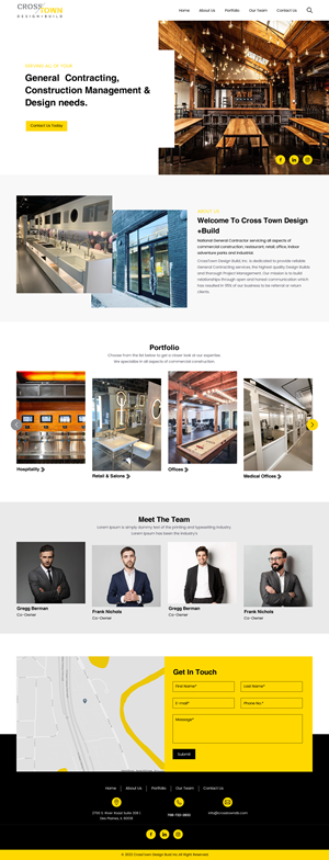Web Design by rightway for Crosstown Design Build | Design: #28700077