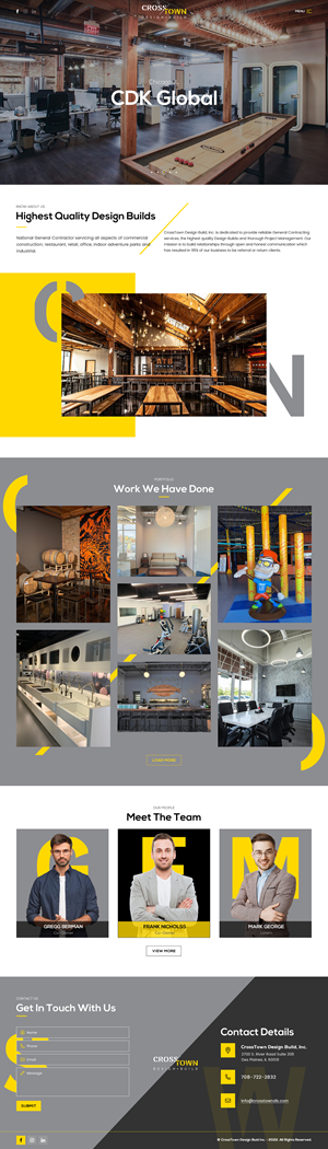 Web Design by rightway for Crosstown Design Build | Design: #28700078
