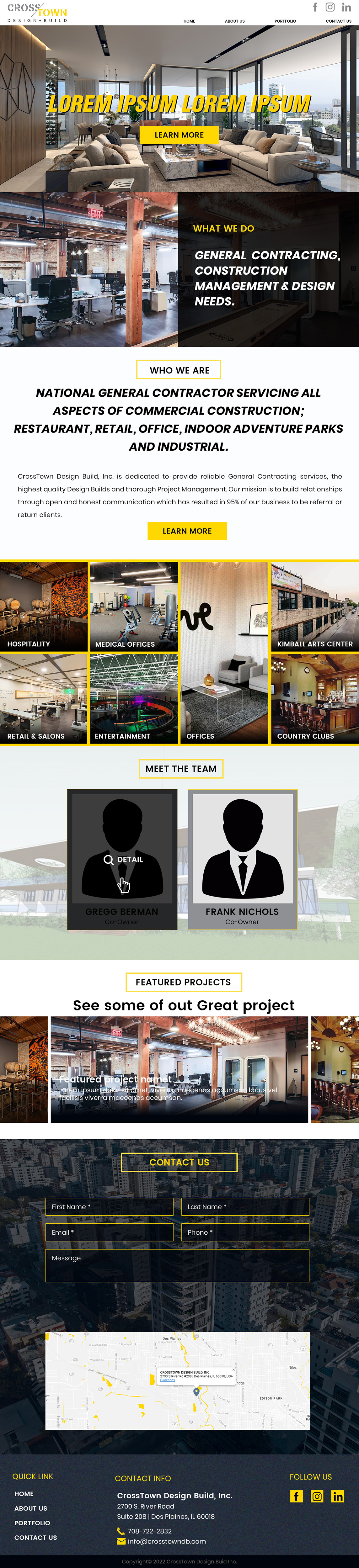 Web Design by Tanvir for Crosstown Design Build | Design #28693774